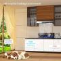 30 Inch Under Cabinet Range Hood with 900-CFM, 4 Speed Gesture Sensing&Touch Control Panel, Stainless Steel Kitchen Vent