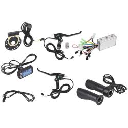 36V/48V 250W/350W Brushless Motor Controller, Waterproof LCD Panel Kit for E-Bike/Electric Bike/Scooter, Easy to Install