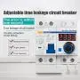 TWDYC Adjustable Timing Leakage Circuit Breaker Water Pump Motor Countdown Switch High Power Time Controller