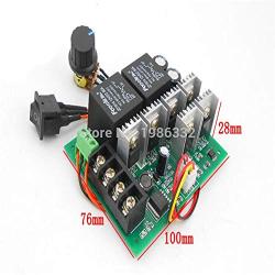 Laliva Tool - WS16 10-50V 2000W 40A DC Motor Speed Controller Brush Motor PWM Forward Reversing Control Regulator Switch 10V 12V 24V 36V 48V
