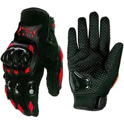 Cycling Gloves for Men Full Finger Bicycle Gloves Breathable Sports Gloves Anti Slip Shock Absorbing Padded Mountain Biking Gloves Unisex Motorcycle Gloves