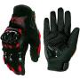 Cycling Gloves for Men Full Finger Bicycle Gloves Breathable Sports Gloves Anti Slip Shock Absorbing Padded Mountain Biking Gloves Unisex Motorcycle Gloves
