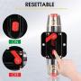 M1A2 Circuit Breaker Switch 50A Waterproof Fuse Inline Holder 3-15 AWG Resettable Fuse Manual Reset 12V-48V DC for Car Audio Sound Amplifier System RV Home Marine Boat Truck