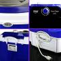 Pyle Upgraded Version Portable Washer - Top Loader Portable Laundry, Mini Washing Machine, Quiet Washer, Rotary Controller, 110V - For Compact Laundry, 4.5 Lbs. Capacity, Translucent Tubs - PUCWM11