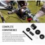 Orion Motor Tech 23-Piece FWD Front Wheel Drive Bearing Adapters Press Kit Puller Set Replacement Installer Removal Automotive Mechanics Tool Kit