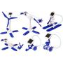 Edu-Toys 6-in-1 Solar Kit| Build 6 Solar Powered Models | No batteries | Sun Powered