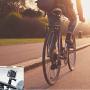 Bike Handlebar Mount for Gopro Hero 9/8/7/6/5/4/3 Session Sj4000 Yi 4K AKASO Campark,Aluminium 360 Degree Rotation Mountain Bicycle Motorcycle Camera Clamp Clip, for Biking, Motorcycling