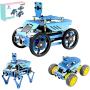 Adeept 3-in-1 Alter Robot Car Kit for Raspberry Pi 4 3 Model B+ B, STEAM DIY Assembly Car Robotic Kit for Kids with OLED Display, OpenCV Target Tracking, Video Transmission PDF - Online Manual