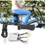 Pilipane 500W Motor Brushed Speed Controller with Throttle Throttle Grip Electric Bicycle Throttle Grip for Electric Bicycle Scooter Tricycle