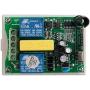 Calvas NEW AC220V 2CH 10A Radio Controller Motor Positive &negative RF Wireless Remote Control Switch 2 Transmitter +1 Receiver