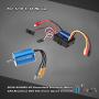 GoolRC 2838 4500KV 4P Sensorless Brushless Motor & 35A Brushless ESC Electronic Speed Controller for 1/14 1/16 1/18 RC Car