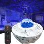 YSD Night Light Star Projector, Star Projector Remote Control Adjustable Light Projector with Bluetooth Speaker Built-in Music Player Gift for Kids Party Room Decoration