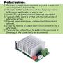 KOOBOOK 2Pcs 4.5A TB6600 TB6600HG Single Axis Stepper Motor Driver Controller Board Replace TB6560