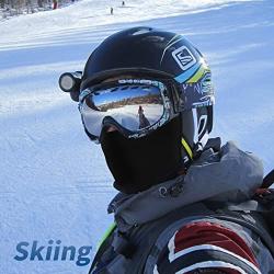 YESLIFE Ski Mask, Balaclava Face Mask for Men and Women – Skiing, Snowboarding, Motorcycle, UV Protection & Wind Protection