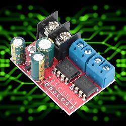 FTVOGUE 5A DC Motor Drive Module Controller Board Module CW CCW Rotation PWM Regulation Double H Bridge Module ,Module