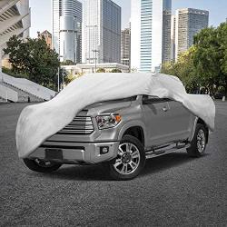 Motor Trend T-800 Truck Cover for Toyota Tundra 2006-2019 Custom Fit All Weather Waterproof Pickup Protection