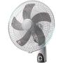 WACZJ Wall Mounted Fans with Remote Control 3 Speeds Timer Function 120° Left and Right Swing Head Operated for Home Bed Office