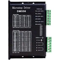EASON CNC Stepper Motor Driver DM556 DC20-50V 2-Phase 128 Subdivision for Nema 17, 23, 42 Series Stepper Motor CNC Controller single Axis Hybrid MicroStepping