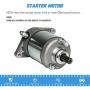 Starter Motor For Arctic Cat & Suzuki ATV 400 LT-A400F LT-A400FC Eiger 3545-016 3313-719 3545-016 31210-PWB1-900 SM-14241 31100-38F00 New Starter Replacement