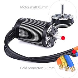 SURPASS HOBBY Rocket 4-Pole 5692 980KV Sensorless Brushless Motor Shaft 8mm for 1/5 RC Car