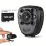 Caméra corporelle miniature rechargeable 1080P, portable, avec vision nocturne et grand angle, idéale pour le cyclisme, le sport, les voyages, Cadeau pour Noël et Thanksgiving. Caméra corporelle miniature rechargeable 1080P, portable, avec vision nocturne et grand angle, idéale pour le cyclisme, le sport, les voyages, Cadeau pour Noël et Thanksgiving.