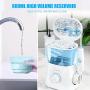 Gifts for Mother's Day, Sawgmore Water Dental Flosser for Teeth/Braces, Water Teeth Cleaner 8 Jet Tips And 10 Adjustable Pressures, Electric Tooth Water Floss for Cleaning And Braces Cleaning, 20.29oz Large Water Tank Oral Irrigator for Family