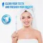2025 New Tooth Cleaner, USB Electric Toothbrush Cleaning Kit, Multiple Accessories, Travel Carrying Case, Hassle-Free Travel, Great Gifts