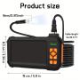 4. 3" IPS HD Borescope Camera with High-Quality 1080P Lens and Bright Headlight for Automotive and House Pipe Inspection 4. 3" IPS HD Borescope Camera with High-Quality 1080P Lens and Bright Headlight for Automotive and House Pipe Inspection