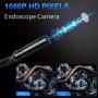 Endoscope Camera with Light - 4.3" LCD Screen Inspection Camera, Borescope with 8 Adjustable LED Lights, HD 1080P Endoscope Camera with 16.5ft Semi-Rigid Cord Gadgets for Men Endoscope Camera with Light - 4.3" LCD Screen Inspection Camera, Borescope with 8 Adjustable LED Lights, HD 1080P Endoscope Camera with 16.5ft Semi-Rigid Cord Gadgets for Men