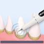 Electric Teeth Cleaner, Teeth Cleaner Set with 5 Cleaning Modes, 3 Replacement Heads, LED Light, USB Rechargeable, Ideal for Home, Outdoor, and Camping Use