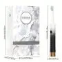 [Sonic Electric Toothbrush] 2pcs Sonic Electric Toothbrush - Adult with 16 Brush Heads, Long Battery Life, Fast Charging, 6 Cleaning Modes, Smart Time Reminder, Valentine's Day Gift