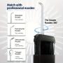 Nettoyant Interdentaire Portable, Irrigateur Oral Sans Fil Avec Réservoir d'Eau de 140 ml, 3 Modes et 5 Buses, Irrigateur Oral Waterproof avec Sac de Voyage pour Maison et Voyages, Cadeau Idéal Nettoyant Interdentaire Portable, Irrigateur Oral Sans Fil Avec Réservoir d'Eau de 140 ml, 3 Modes et 5 Buses, Irrigateur Oral Waterproof avec Sac de Voyage pour Maison et Voyages, Cadeau Idéal