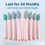 [Sonic Electric Toothbrush] 8 Brush Heads Electric Toothbrush For Adults - Sonic Electric Toothbrush With Deep Clean 5 Modes - Rechargeable Toothbrushes Fast Charge 3 Hours Last 120 Days