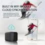 [HD Wireless Camera Wifi Hotspot] 1080P HD Wireless Camera - Portable Mini Network Camera with Wifi Hotspot - Real-Time Recording Via an App for Outdoor Sports, Motorcycles, and Bicycles
