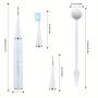 2025 New Tooth Cleaner, USB Electric Toothbrush Cleaning Kit, Multiple Accessories, Travel Carrying Case, Hassle-Free Travel, Great Gifts