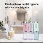 [Portable Dental Sprayer] Powerful Portable Dental Sprayer, USB Charging Household Mouthwash - 3 Modes And 4 Nozzles, Used for Teeth Cleaning, Essential Travel Accessories