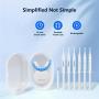 Fairywill Teeth Whitening Kit LED Light W/22%, Teeth Whitening Light with 6 Carbamide Peroxide Teeth Whitening Gel for Sensitive Teeth, Easy to Use