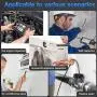 Endoscope Camera with Light - 4.3" LCD Screen Inspection Camera, Borescope with 8 Adjustable LED Lights, HD 1080P Endoscope Camera with 16.5ft Semi-Rigid Cord Gadgets for Men