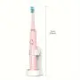 [Sonic Electric Toothbrush] 8 Brush Heads Electric Toothbrush For Adults - Sonic Electric Toothbrush With Deep Clean 5 Modes - Rechargeable Toothbrushes Fast Charge 3 Hours Last 120 Days
