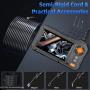 Endoscope Camera with Light - 4.3" LCD Screen Inspection Camera, Borescope with 8 Adjustable LED Lights, HD 1080P Endoscope Camera with 16.5ft Semi-Rigid Cord Gadgets for Men Endoscope Camera with Light - 4.3" LCD Screen Inspection Camera, Borescope with 8 Adjustable LED Lights, HD 1080P Endoscope Camera with 16.5ft Semi-Rigid Cord Gadgets for Men