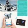 4K Action Camera, with 32G Memory Card, Pre-recording WiFi Camera 170° Remote Control Sports Cameras with Helmet Mount Accessories Kits, for Suitable for Beginners to Take Photos And Record Videos, Christmas, Festival, New Year's Gift