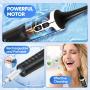 AUXTUR Tooth Polisher, Rechargeable Tooth Whitening Kit For Teeth Cleaning And Whitening, 2 Set Replacement Polishing Brush Heads(12pcs), 5 Speed Modes, Room Decor, Best Gift For Mother'S Day & Father'S Day, Gifts For Him/Her/Husband/Boyfriend