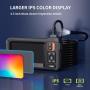 Endoscope Camera with Light, Borescope Camera with 4.3" IPS Screen, 1080P HD with 8 LED Lights, 16.4ft Semi-Rigid Cord Bore Scope, Endoscope for Sewer, Tools for Men (Black)