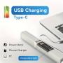1pc Rechargeable Electric Tooth Cleaner with 5 Speed Modes, LED Light, USB Charging, Mirror, 2 Interchangeable Tips, Tartar Cleaner for Crevice Cleaning and Stain Removal