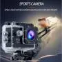 Caméra d'action Full HD 1080P - Écran LCD de 2 pouces et résolution 5MP - Objectif grand angle 170°, batterie rechargeable 900mAh - Idéale pour la plongée, le surf, le cyclisme et les aventures en plein air - Noir Caméra d'action Full HD 1080P - Écran LCD de 2 pouces et résolution 5MP - Objectif grand angle 170°, batterie rechargeable 900mAh - Idéale pour la plongée, le surf, le cyclisme et les aventures en plein air - Noir