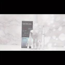 2025 New Tooth Cleaner, USB Electric Toothbrush Cleaning Kit, Multiple Accessories, Travel Carrying Case, Hassle-Free Travel, Great Gifts