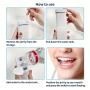 Nettoyant Interdentaire Portable, Irrigateur Oral Sans Fil Avec Réservoir d'Eau de 140 ml, 3 Modes et 5 Buses, Irrigateur Oral Waterproof avec Sac de Voyage pour Maison et Voyages, Cadeau Idéal Nettoyant Interdentaire Portable, Irrigateur Oral Sans Fil Avec Réservoir d'Eau de 140 ml, 3 Modes et 5 Buses, Irrigateur Oral Waterproof avec Sac de Voyage pour Maison et Voyages, Cadeau Idéal