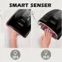 90w Wireless Rechargeable UV LED Nail Lamp 45 LED Beads Nail Machine Black
