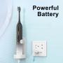 Sonic Electric Toothbrush With USB Charging, Couples With Replaceable Head Metal Shaft Electric Toothbrush For Adults, Men And Women, Smart Timer And 5 Replacement Brush Heads