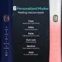 [Sonic Electric Toothbrush] 2pcs Sonic Electric Toothbrush - Adult with 16 Brush Heads, Long Battery Life, Fast Charging, 6 Cleaning Modes, Smart Time Reminder, Valentine's Day Gift